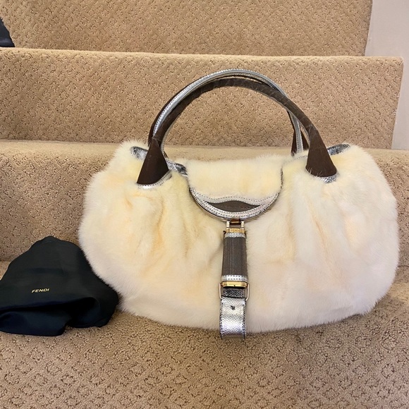 Fendi Handbags - Authentic Fendi vintage fur spy